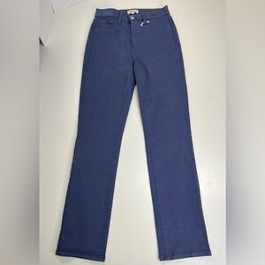 L’AGENCE Blue Cotton Blend Pants Size 25” NEW